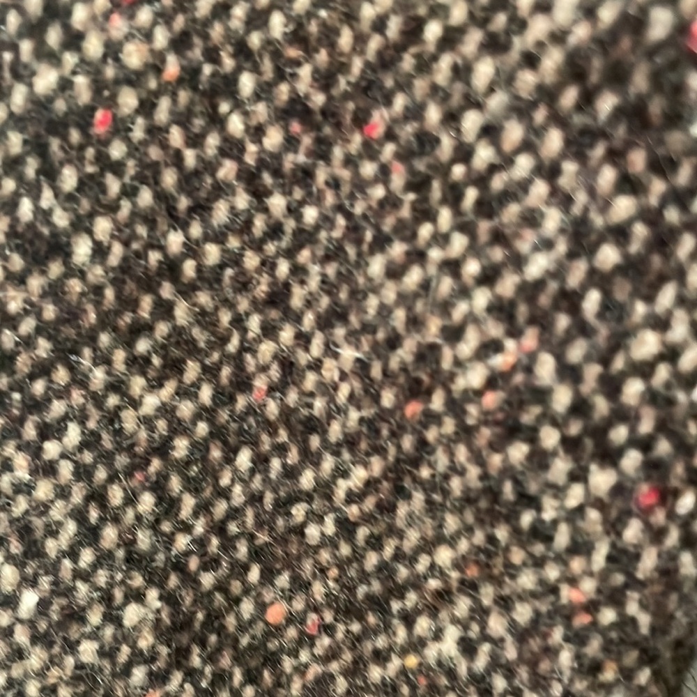 Sold Micheal kors tweed peacoat jacket with vegan leather but real fur looks - Picture 3 of 8